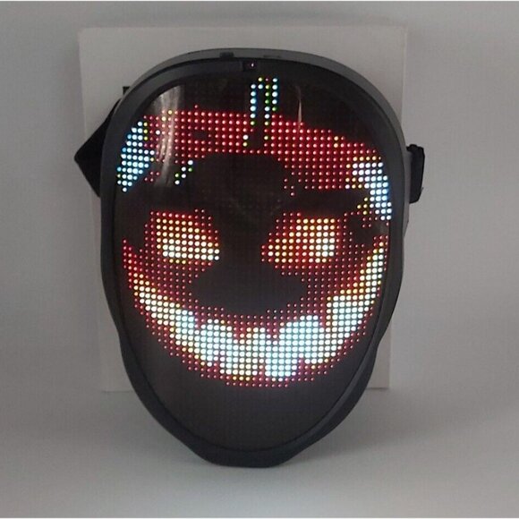 Rechargeable LED Mask-Shining Mask-Hundreds Of Options-Wearable - Picture 7 of 16